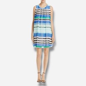 🌸New🌸 Calvin Klein Striped Shift Dress Sz 10 NWT